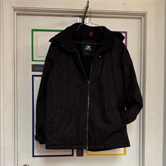 ZeroXposur Men's Black Windbreaker Jacket